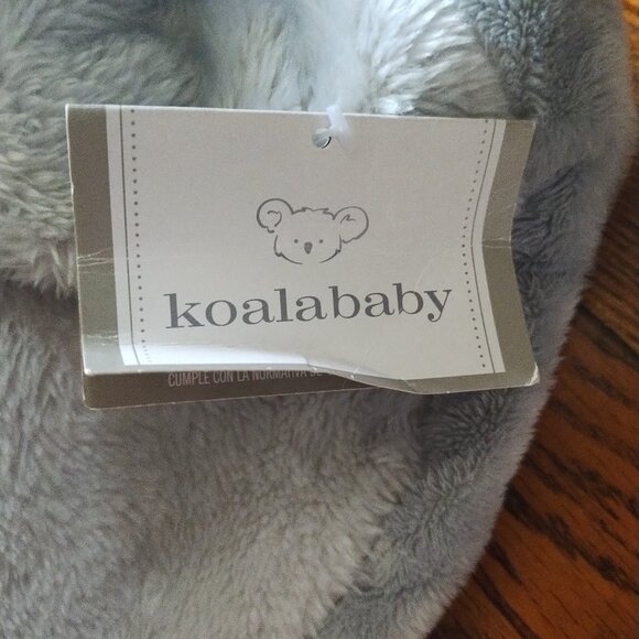 Koala Baby Plush Play Matt Pad Bed Furry Elephant Throw Sleeper Blanket - Picture 4 of 9